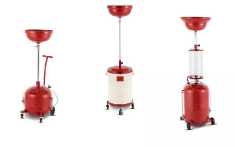 Manual and Air Operated Waste Oil Drainers