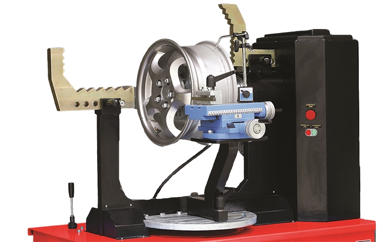 JDT1026 - 10'' 26'' Wheel Straightening & Lathe Machine