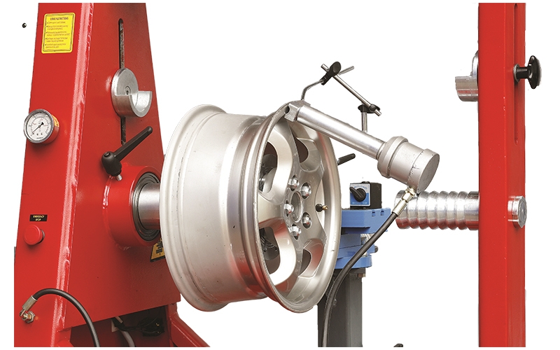 JDT1030-4 10'' 30'' Wheel Straightening & Lathe Machine - 4 piston