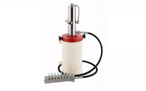 A-1/5 D Air Operated Grease Pump with Distributor