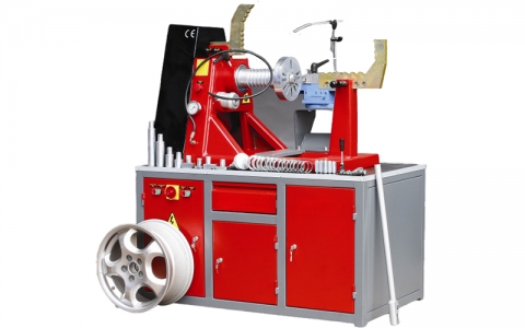 JDT1028 - 10'' 28'' Wheel Straightening & Lathe Machine-