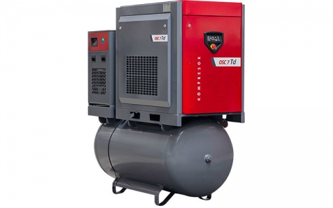 Tank Mounted Screw Air Compressors-